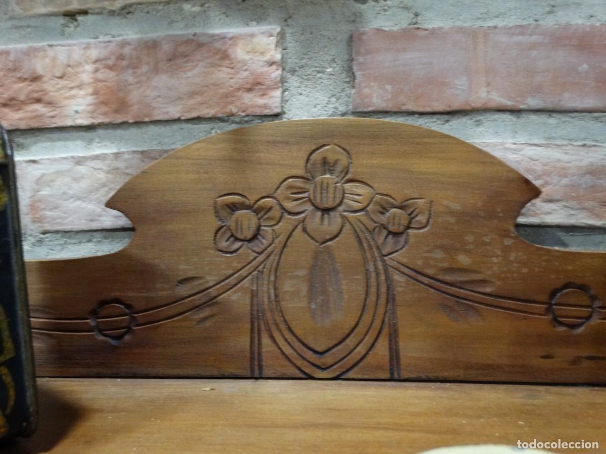 Antig&uuml;edades: ESTANTER&Iacute;A ART-DECO MADERA - Foto 2