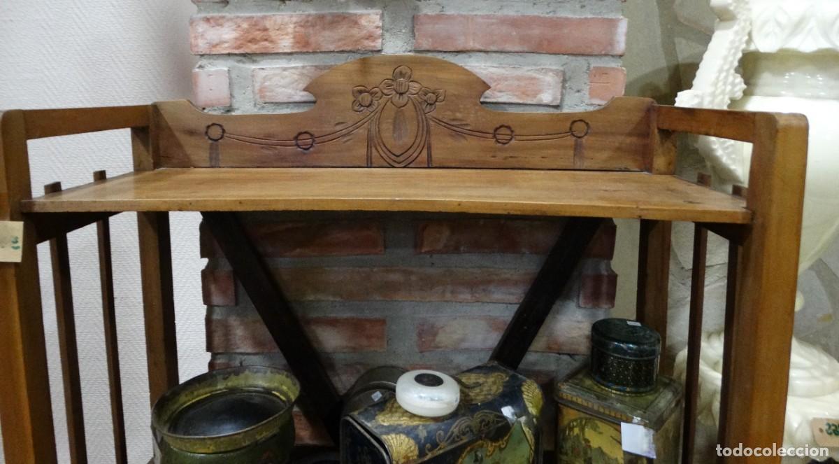 Antig&uuml;edades: ESTANTER&Iacute;A ART-DECO MADERA - Foto 3