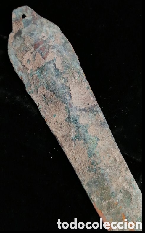 Antig&uuml;edades: Hoja de daga Edad de Bronce 1000 AC - Foto 4
