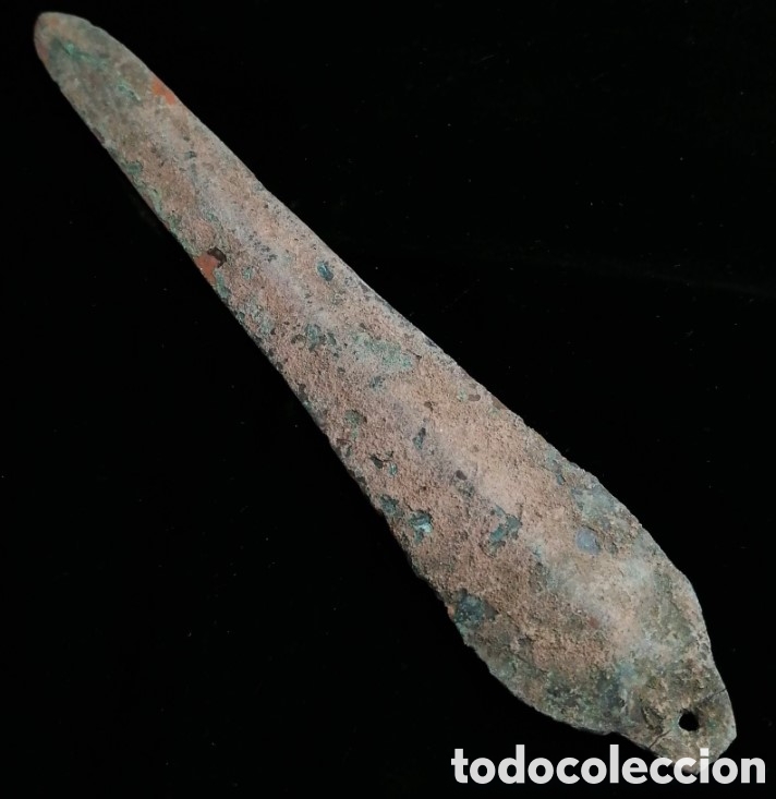 Antig&uuml;edades: Hoja de daga Edad de Bronce 1000 AC - Foto 1