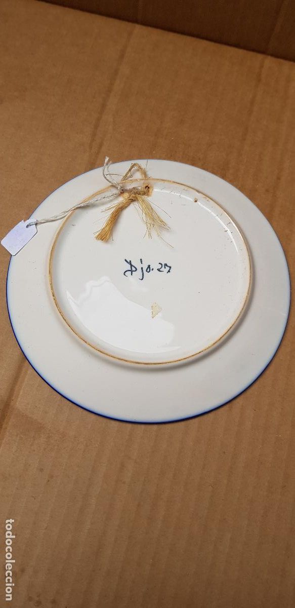Antig&uuml;edades: PLATO DECORATIVO RIBESALBES DJO - Foto 2