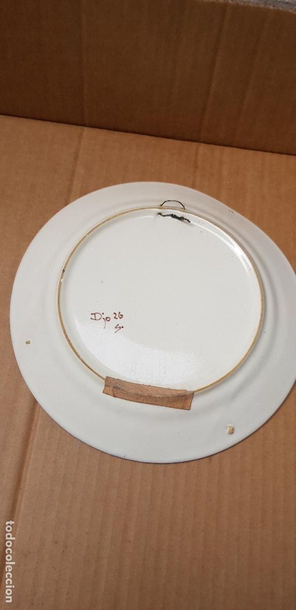 Antig&uuml;edades: PLATO DECORATIVO RIBESALBES DJO - Foto 2