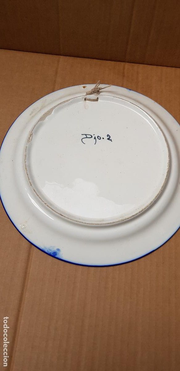 Antig&uuml;edades: PLATO DECORATIVO RIBESALBES DJO - Foto 3