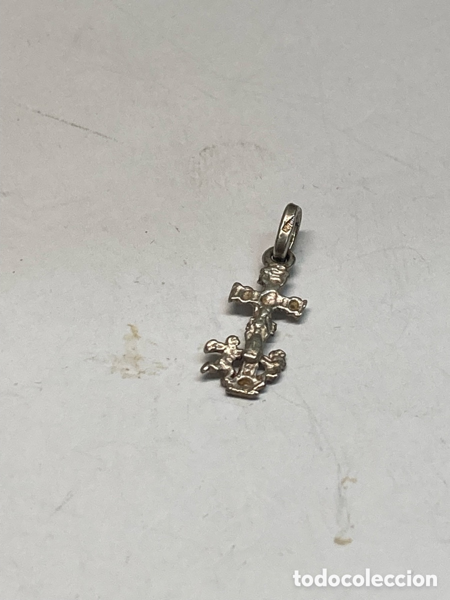 Antig&uuml;edades: Colgante de plata religiosa C312 - Foto 1