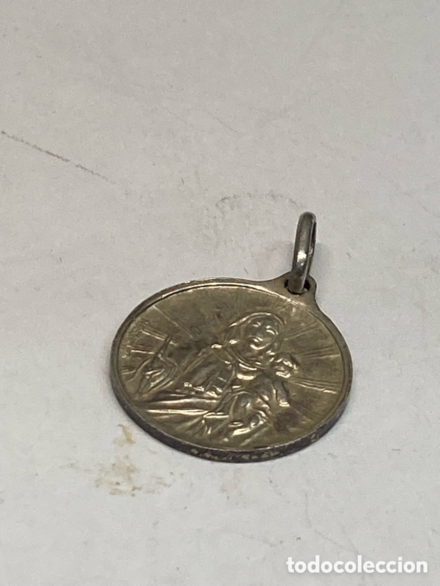 Antig&uuml;edades: Medalla de plata religiosa C312 - Foto 1