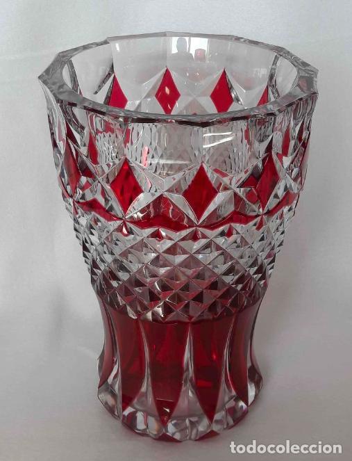Antig&uuml;edades: Jarr&oacute;n de cristal tallado - Foto 1