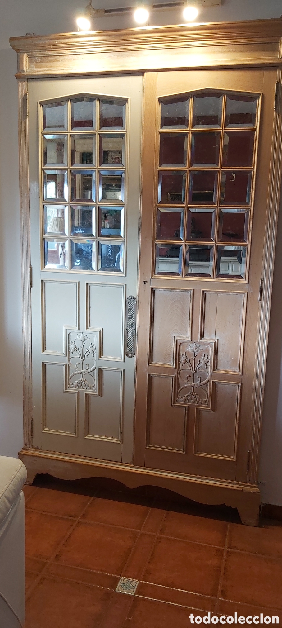 Antig&uuml;edades: Gran espejo trampantojo - Foto 2