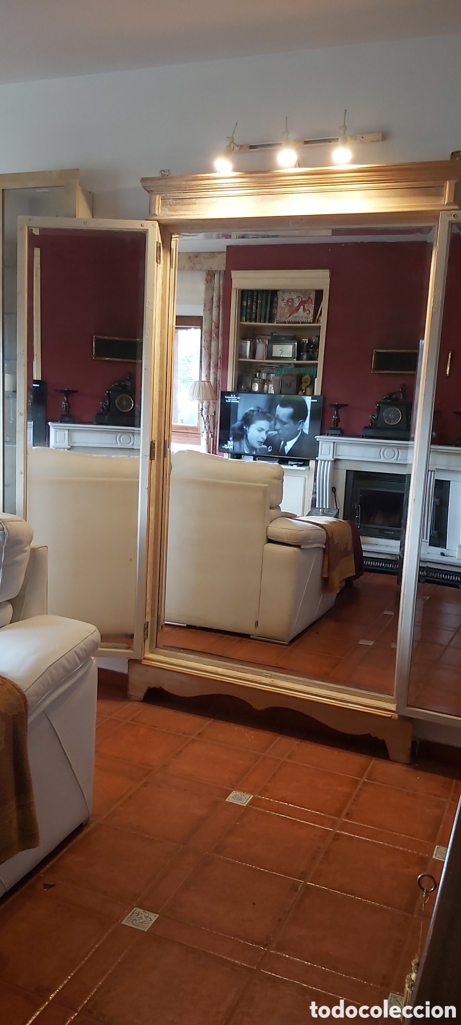 Antig&uuml;edades: Gran espejo trampantojo - Foto 13