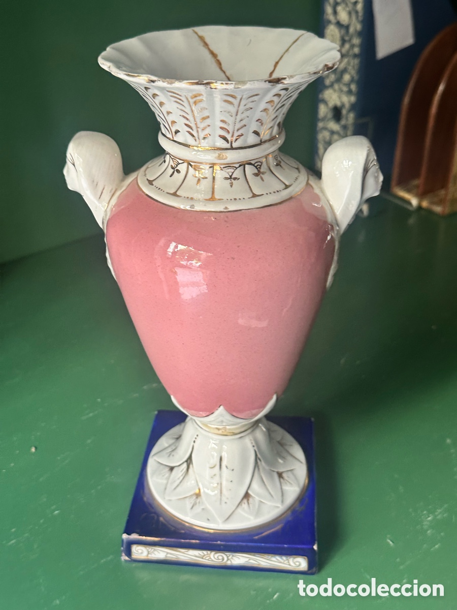 Antig&uuml;edades: COLORIDO JARR&Oacute;N TIPO IMPERIO - Foto 4