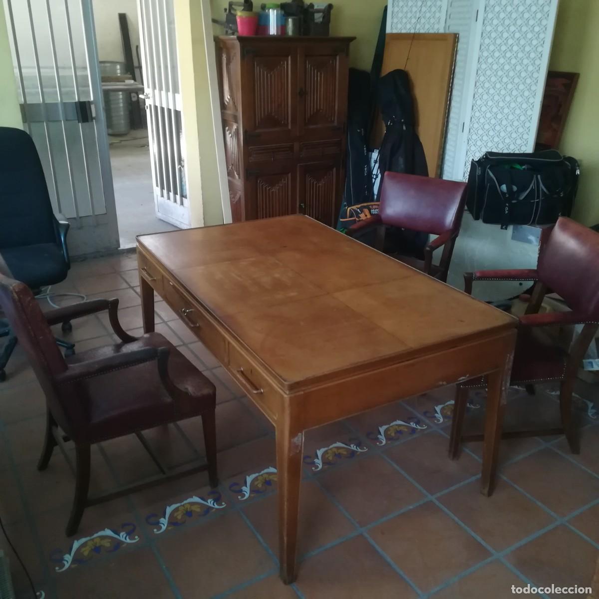 Antig&uuml;edades: Conjunto despacho cl&aacute;sico muebles Valenti - Foto 1