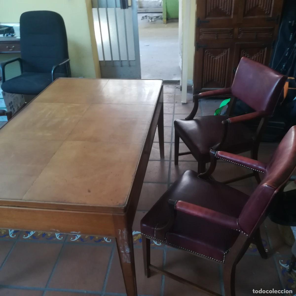 Antig&uuml;edades: Conjunto despacho cl&aacute;sico muebles Valenti - Foto 2
