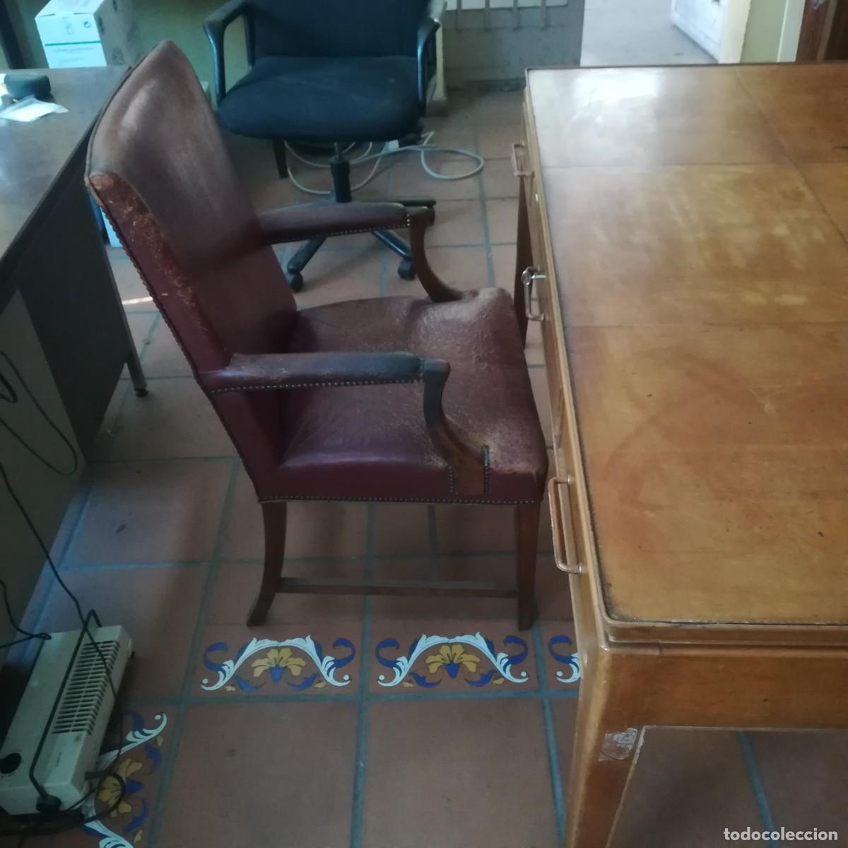 Antig&uuml;edades: Conjunto despacho cl&aacute;sico muebles Valenti - Foto 3