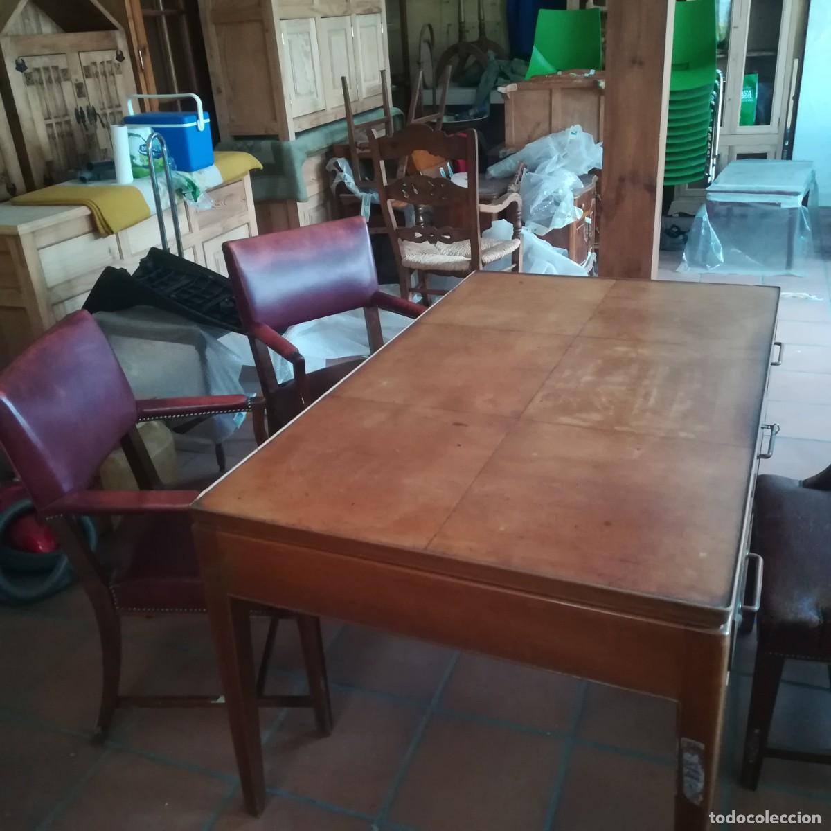 Antig&uuml;edades: Conjunto despacho cl&aacute;sico muebles Valenti - Foto 8