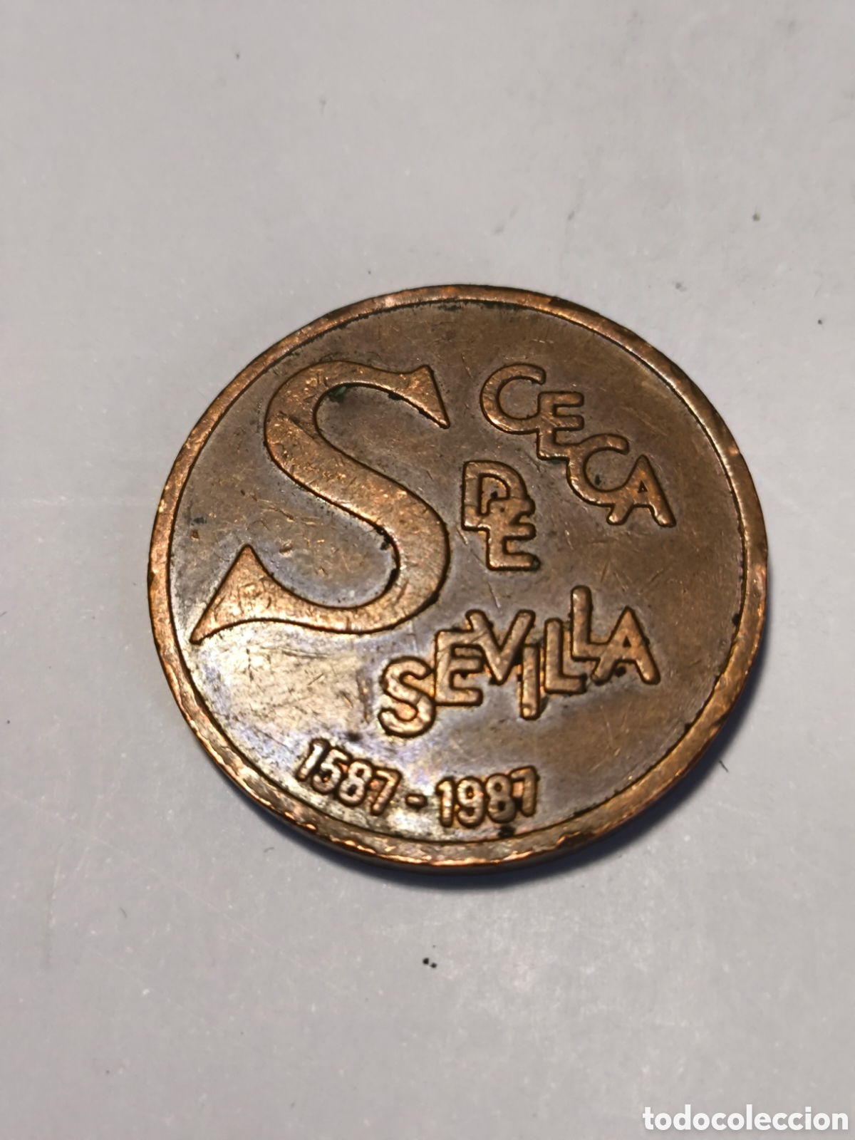 Antig&uuml;edades: Medalla FNMT 1988 Ceca de Sevilla - Foto 1