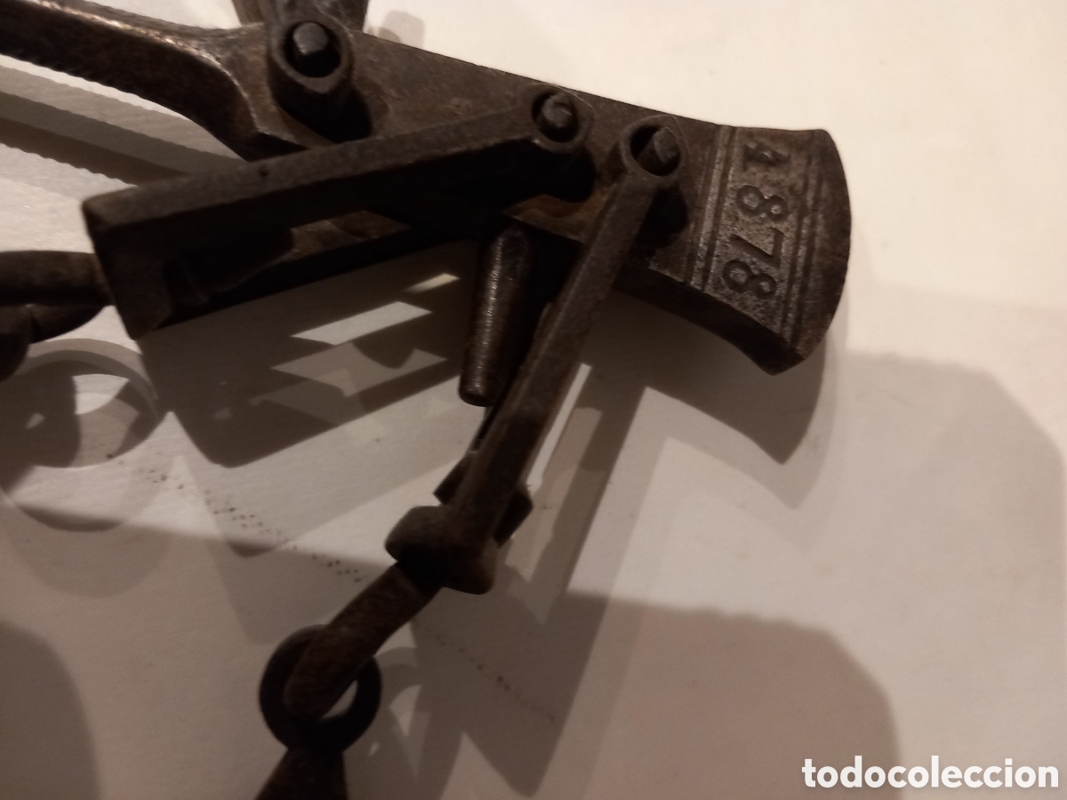 Antig&uuml;edades: Romana b&aacute;scula antigua - Foto 2