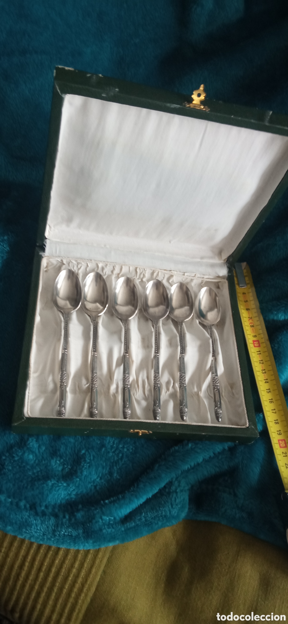 Antig&uuml;edades: Cucharitas de plata a&ntilde;os 50 - Foto 7