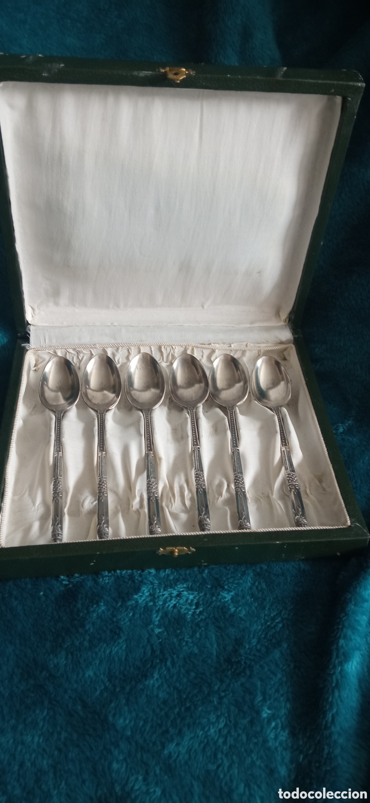 Antig&uuml;edades: Cucharitas de plata a&ntilde;os 50 - Foto 2