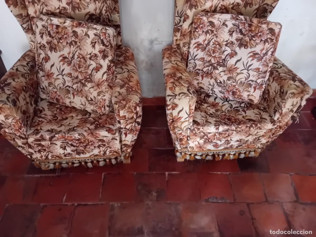 Antig&uuml;edades: Pareja de sillones d&eacute;cada de los 60. - Foto 5
