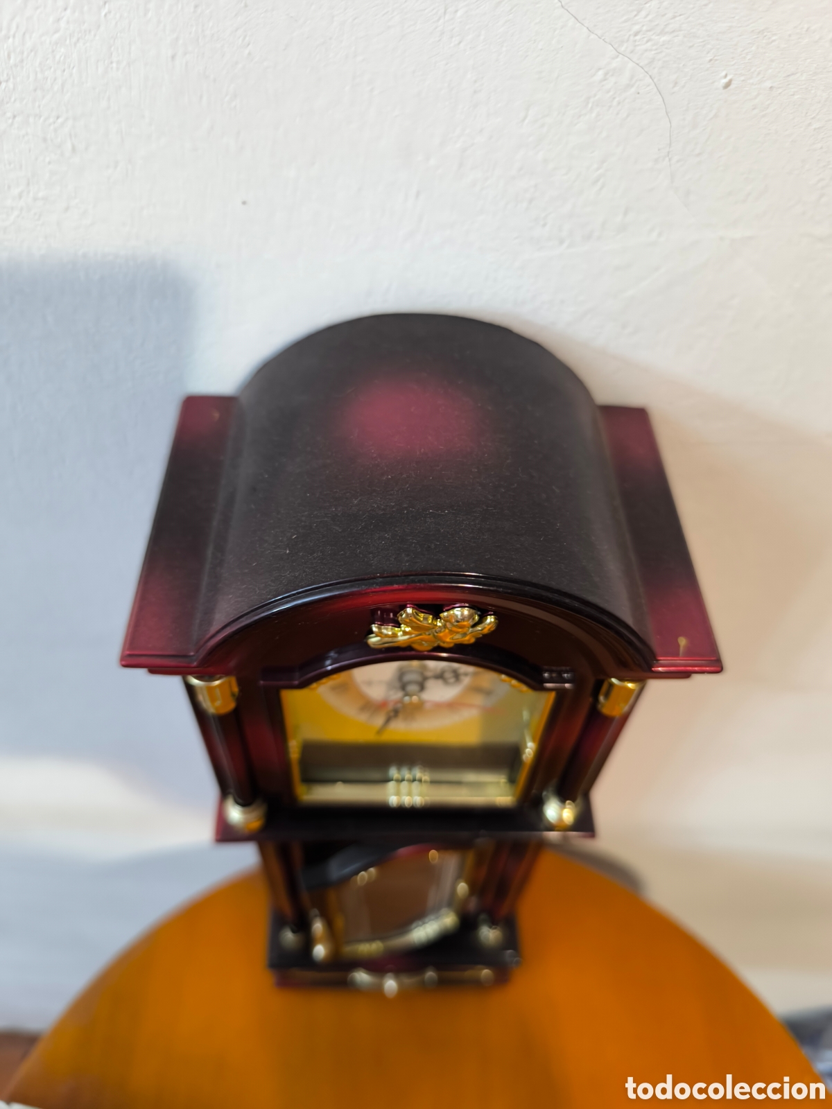 Antig&uuml;edades: Reloj con pendulo peque&ntilde;o vintage - Foto 2