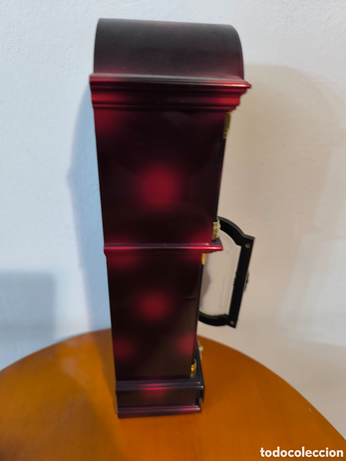 Antig&uuml;edades: Reloj con pendulo peque&ntilde;o vintage - Foto 3