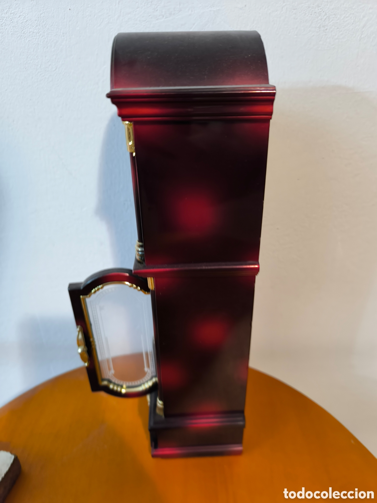 Antig&uuml;edades: Reloj con pendulo peque&ntilde;o vintage - Foto 5