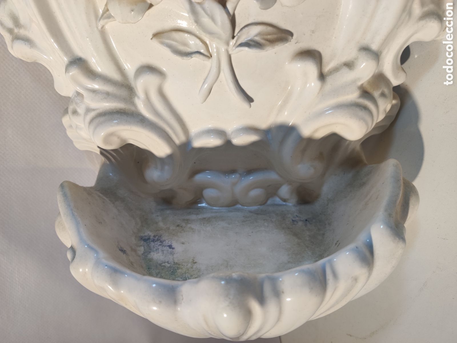 Antig&uuml;edades: Pila de cer&aacute;mica blanco - Foto 4