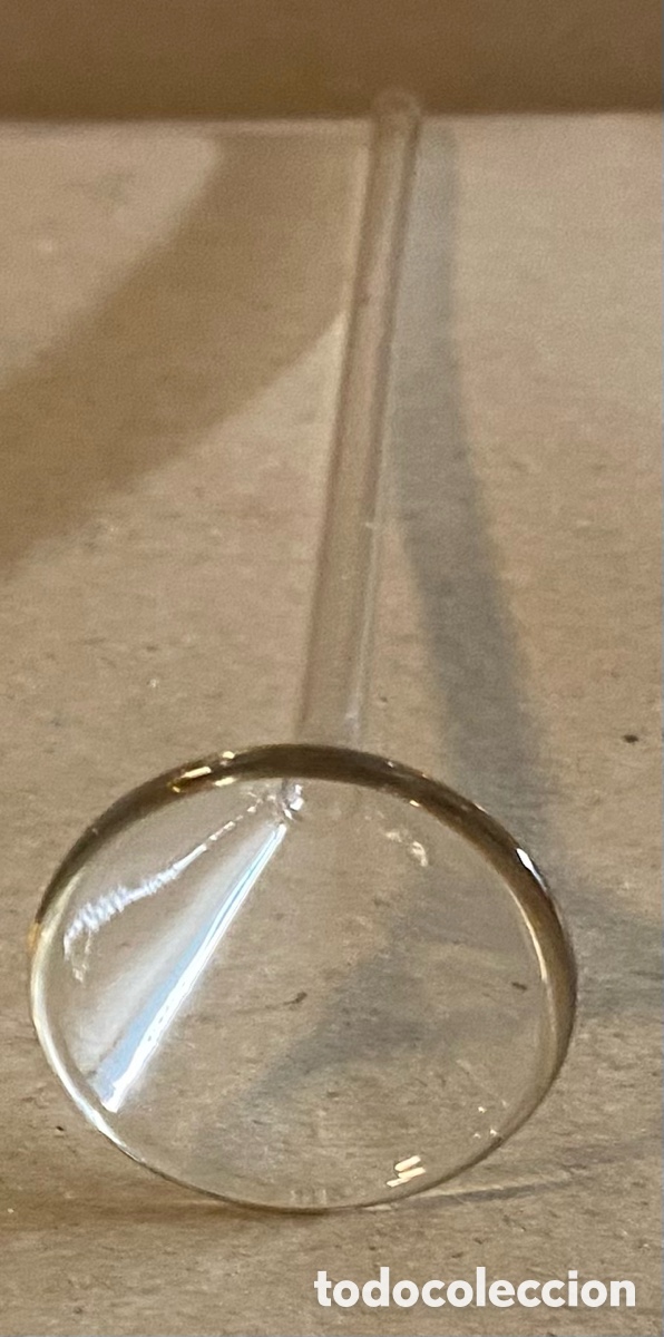 Antig&uuml;edades: EMBUDO C&Oacute;NICO DE LABORATORIO DE VIDRIO. - Foto 2
