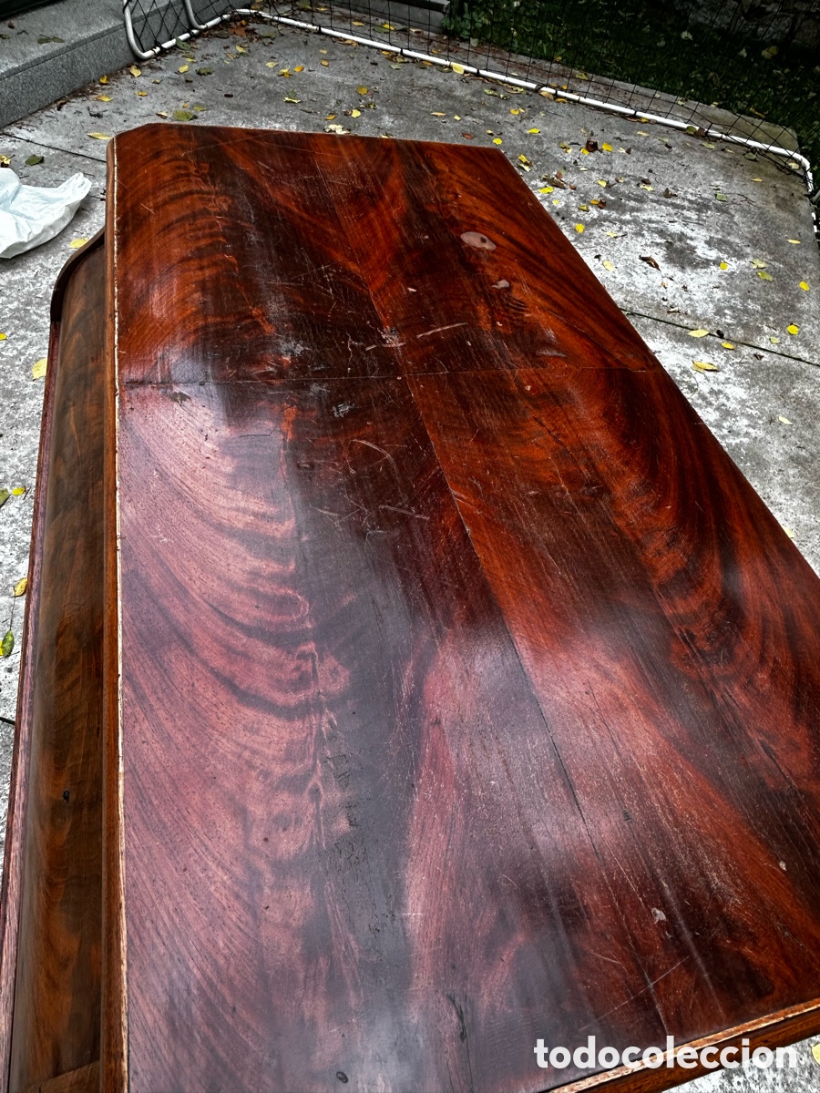Antig&uuml;edades: C&oacute;moda tocador madera ra&iacute;z - Foto 15