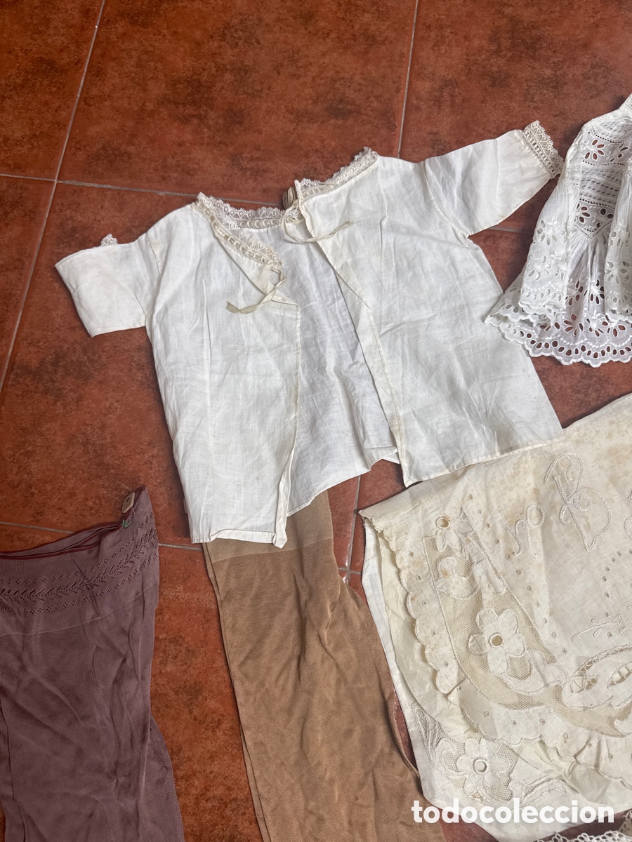 Antig&uuml;edades: Lote De Ropa Antigua de ni&ntilde;a - Foto 5