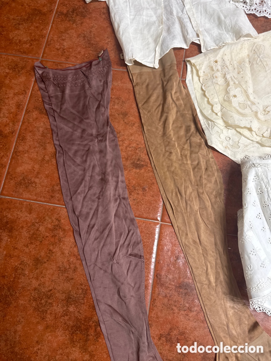 Antig&uuml;edades: Lote De Ropa Antigua de ni&ntilde;a - Foto 6