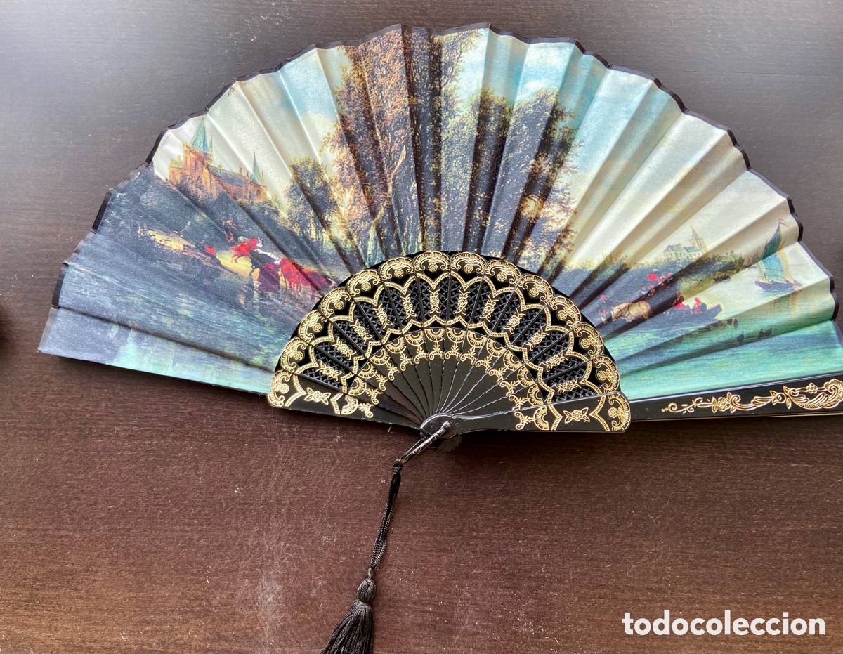Antig&uuml;edades: Colecci&oacute;n abanicos antiguos - Foto 7