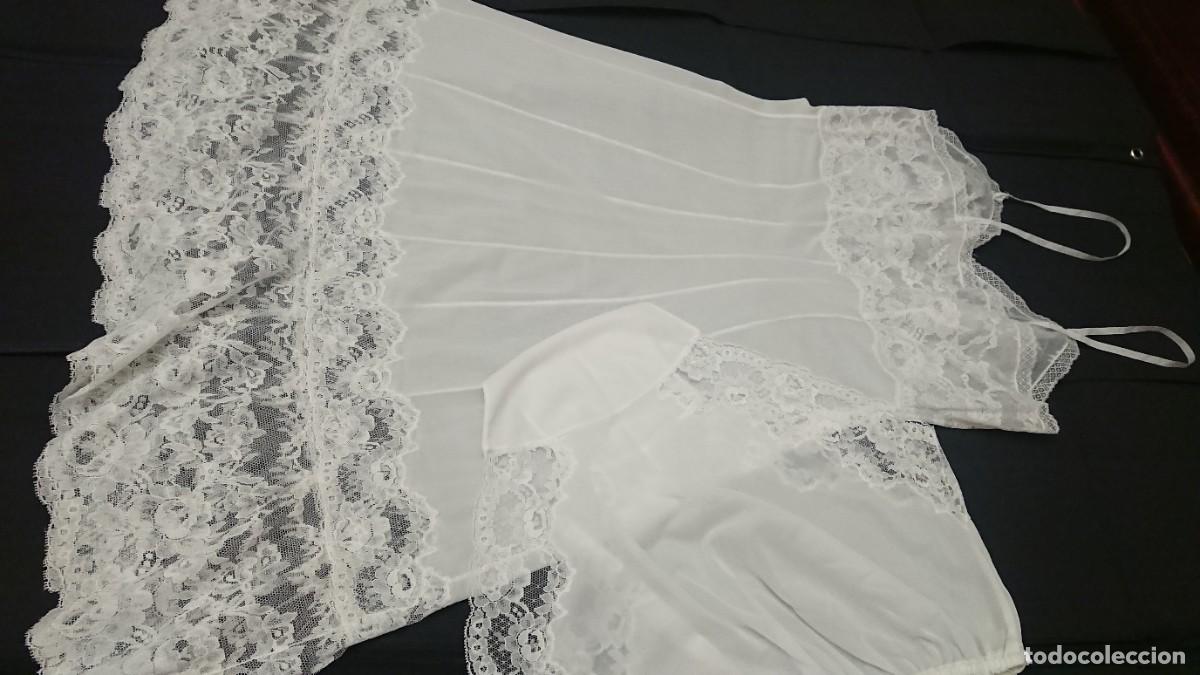 Antig&uuml;edades: Antiguo conjunto de lencer&iacute;a, nylon - Foto 2