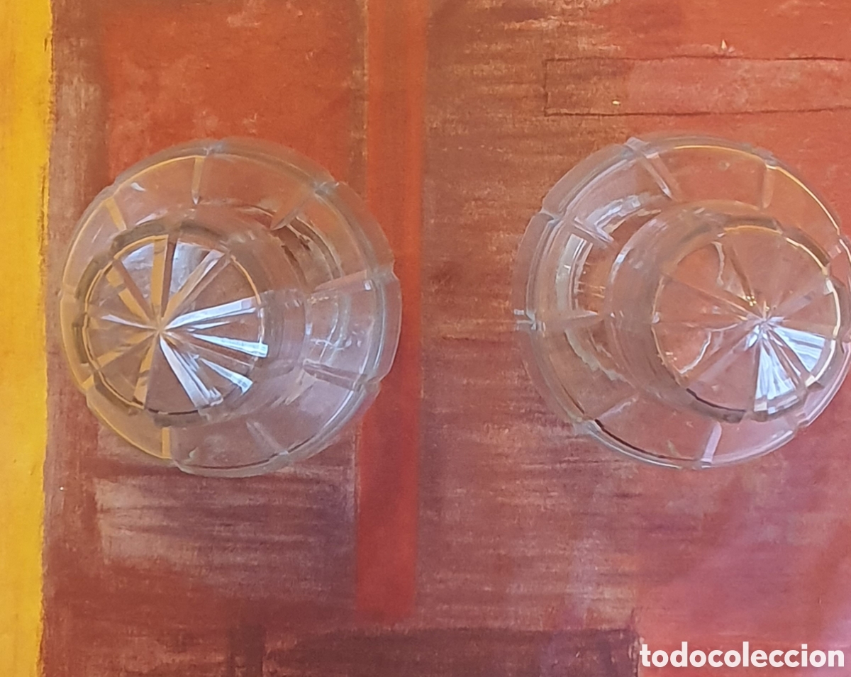 Antig&uuml;edades: Tulipas de cristal vintage - Foto 3
