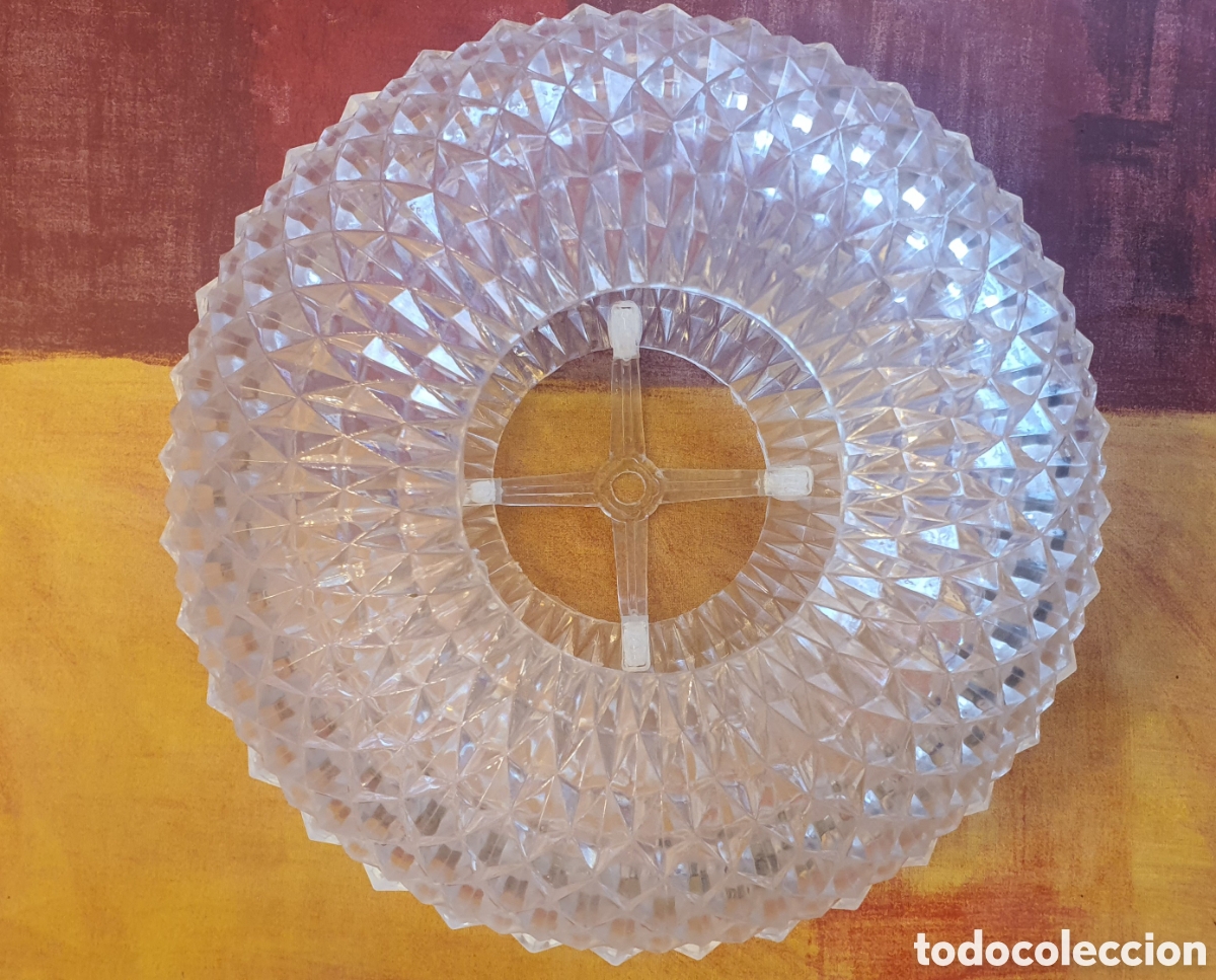 Antig&uuml;edades: Lampara vintage de plastico - Foto 5