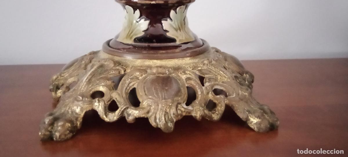Antig&uuml;edades: ANTIGUO MACETERO ISABELINO. S.XIX. - Foto 4