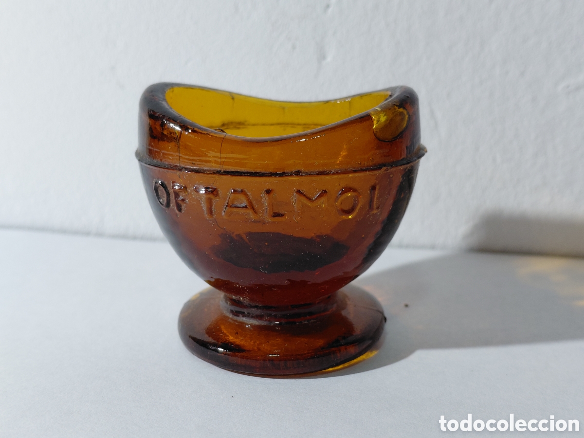 Antig&uuml;edades: ANTIGUA COPA LAVAOJOS OFTALMOL - Foto 1