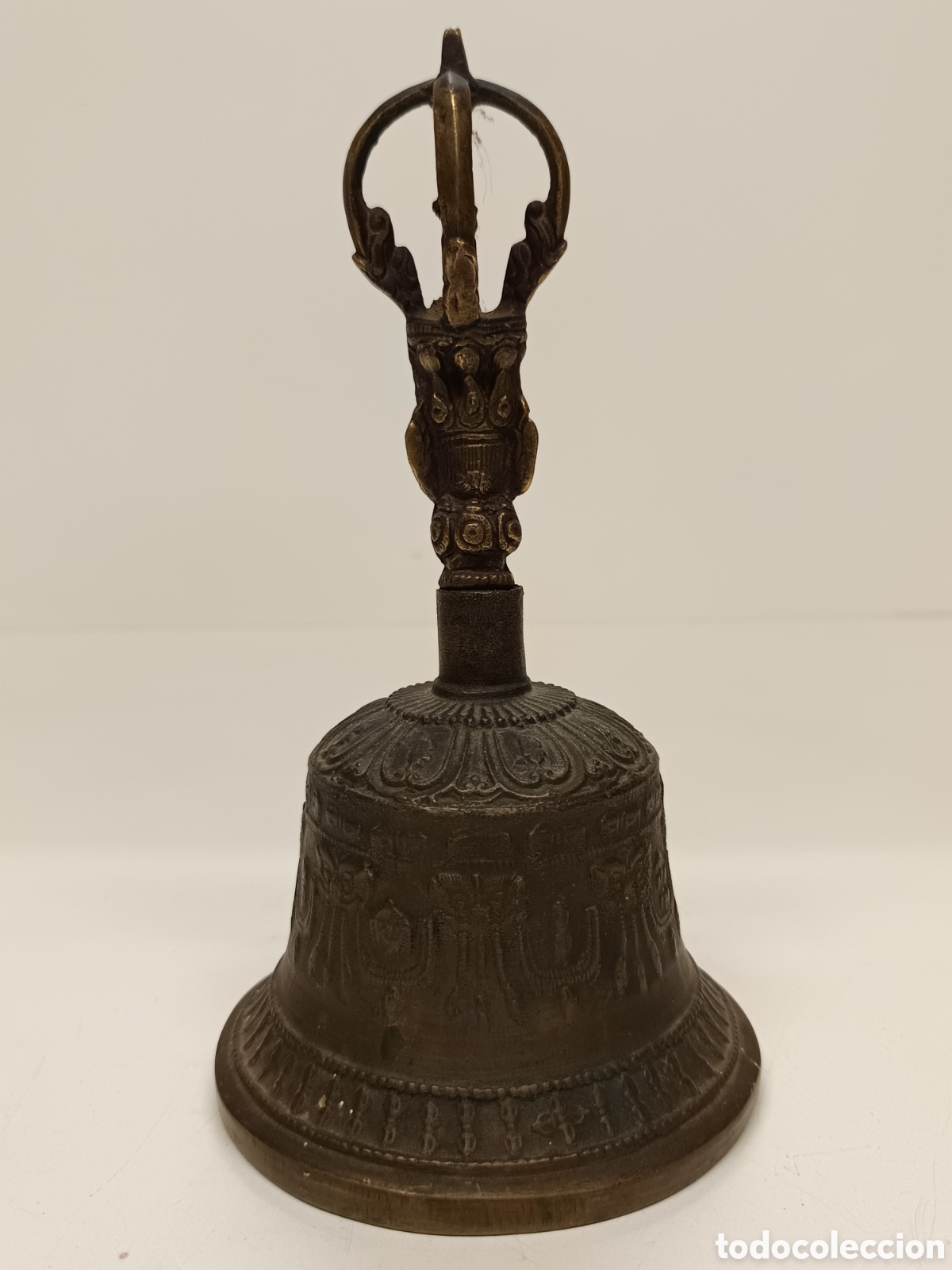 Antig&uuml;edades: Campana antigua budista - Foto 2