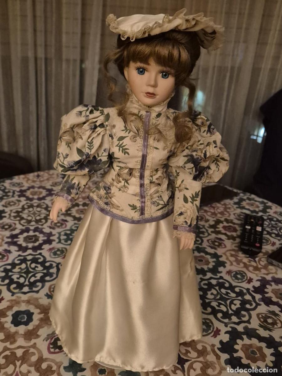 Antig&uuml;edades: Mu&ntilde;eca de porcelana vintage - Foto 1