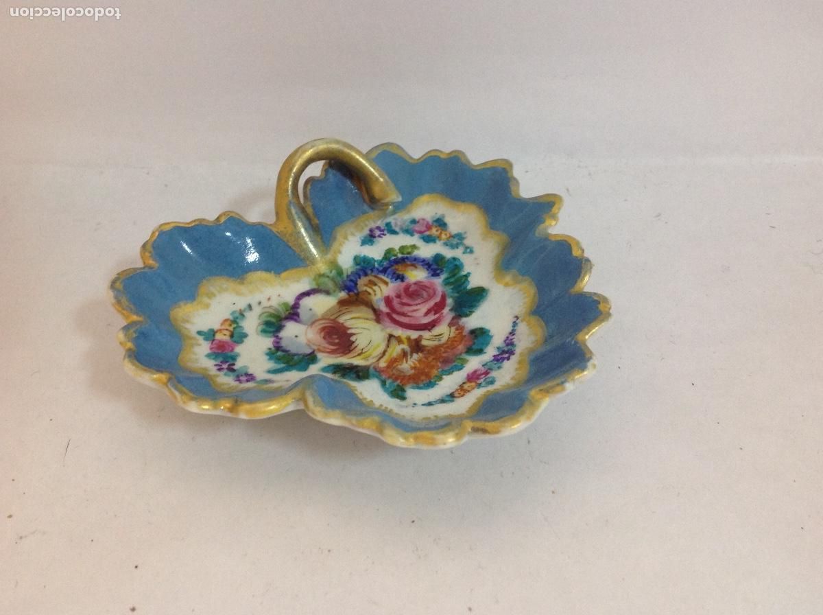 Antig&uuml;edades: Centrito de porcelana francesa - Foto 1