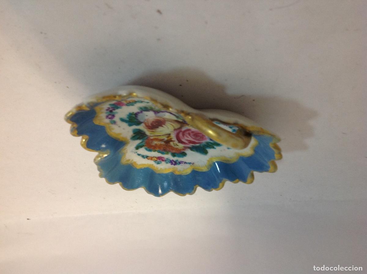 Antig&uuml;edades: Centrito de porcelana francesa - Foto 4