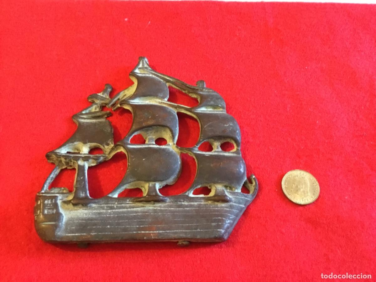 Antig&uuml;edades: Barco bronce miniatura - Foto 1