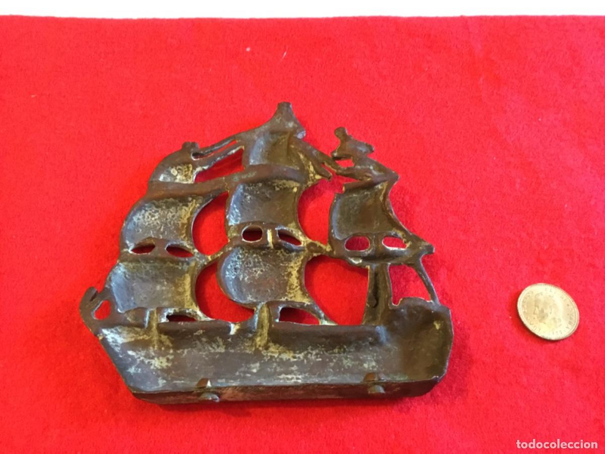 Antig&uuml;edades: Barco bronce miniatura - Foto 2