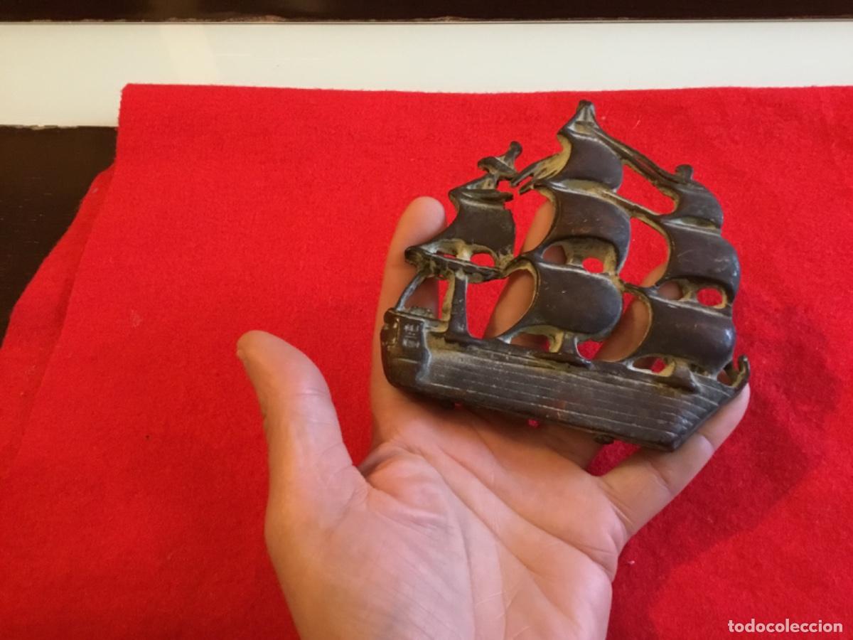 Antig&uuml;edades: Barco bronce miniatura - Foto 3
