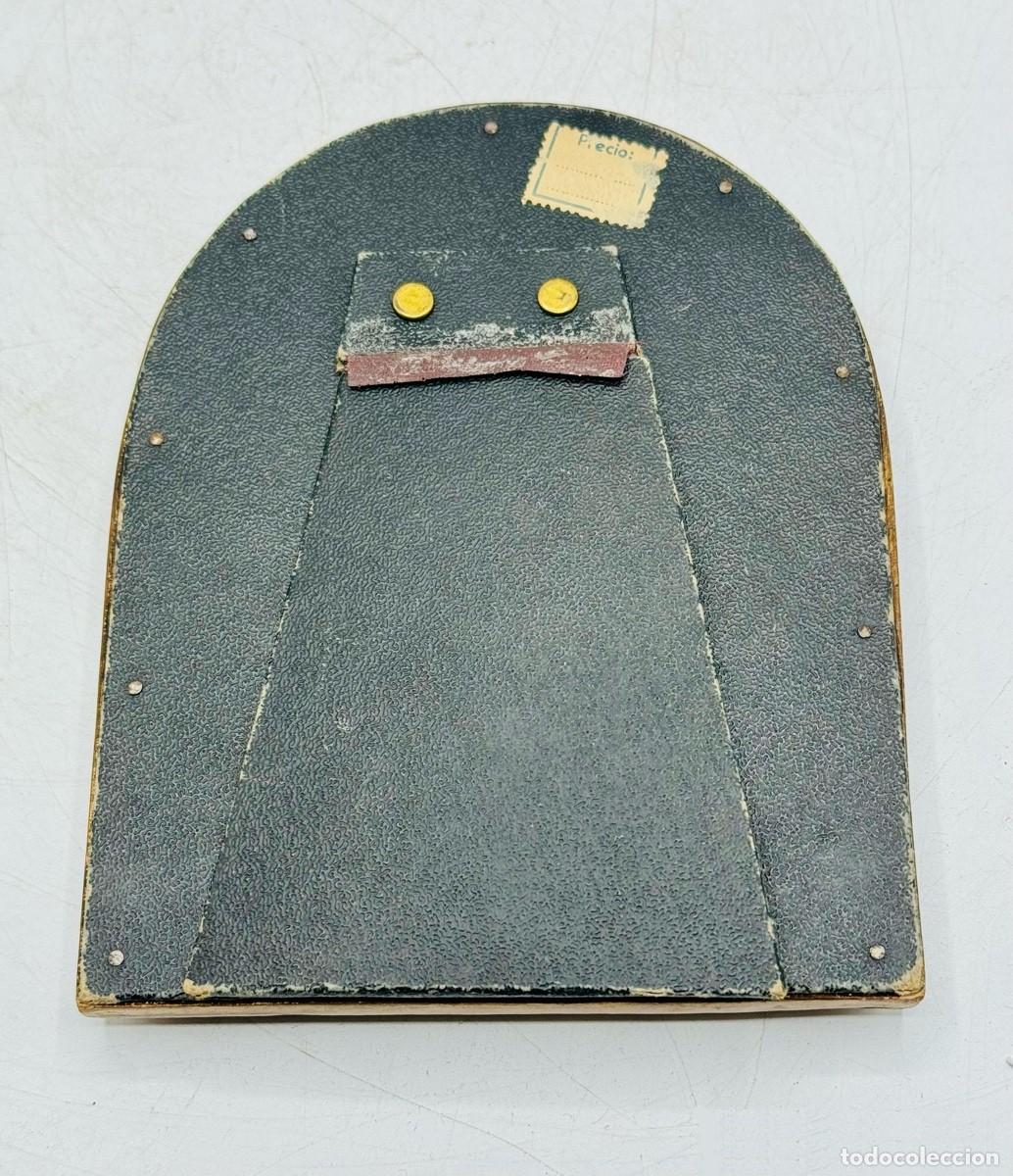 Antig&uuml;edades: ANTIGUO ICONO RELIGIOSO - VIRGEN- MADERA - Foto 7
