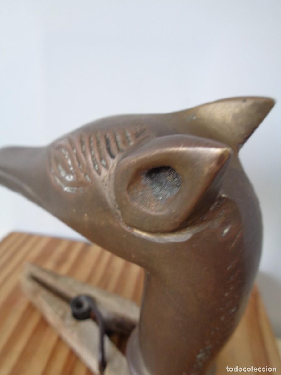 Antig&uuml;edades: &iexcl;&iexcl; Perro GALGO. Mango d BASTON. BRONCE - ANTIGUO. !! C-6. - Foto 11