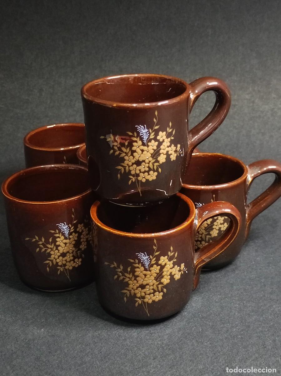 Antig&uuml;edades: tazas de cafe de ceramica - Foto 3