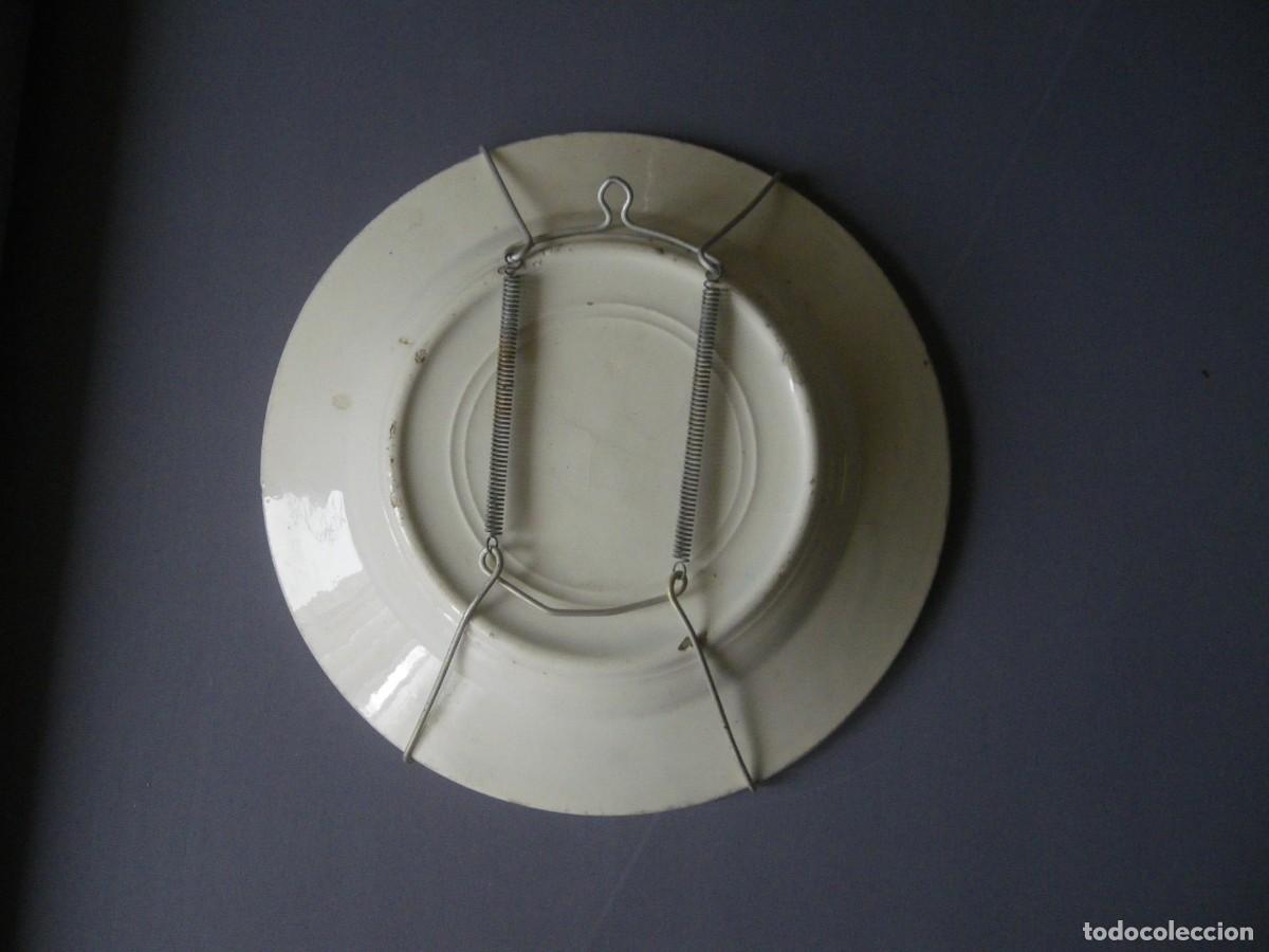 Antig&uuml;edades: PLATO GALLO MANISES VER.. - Foto 2