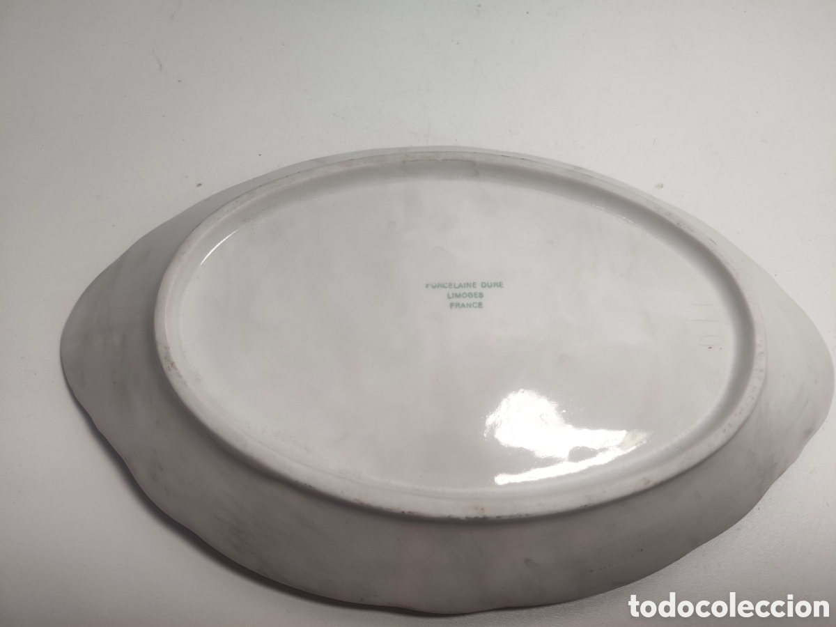 Antig&uuml;edades: Bandeja de porcelana de Limoges - Foto 4