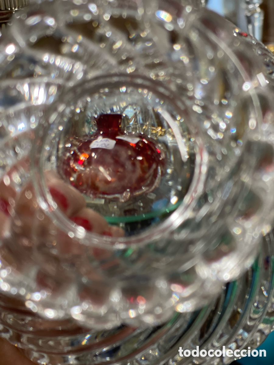 Antig&uuml;edades: Bombonera de cristal de baccarat - Foto 4