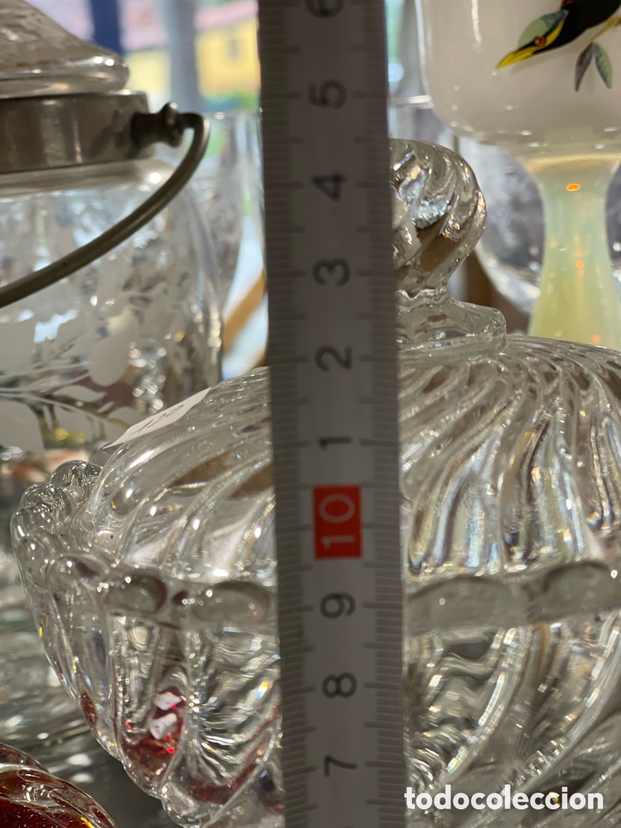 Antig&uuml;edades: Bombonera de cristal de baccarat - Foto 6